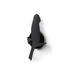 Strap On Oco Com Vibração Comando Recarregável Silicone VIrgite H4 - Tamanho L