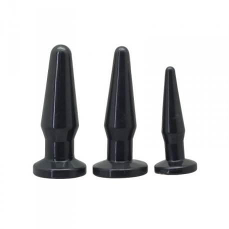 Conjunto 3 Plugs Anais Timeless Solid