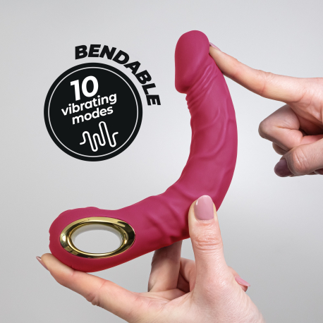Vibrador Flex&iacute;vel Magnus Silicone Recarreg&aacute;vel USB