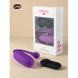 Ovo Vibratório  com Comando Sem Fio Recarregável USB Virgite G7