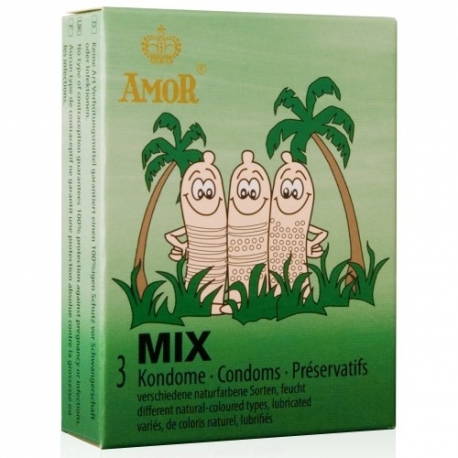 Preservativos MIX (3 Unidades)