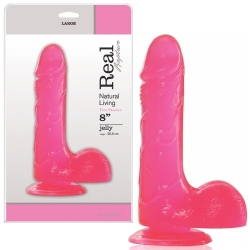 Dildo Real Rapture Fire Passion Jelly 8