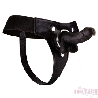 Strap On Realista Couro Ouch 7''